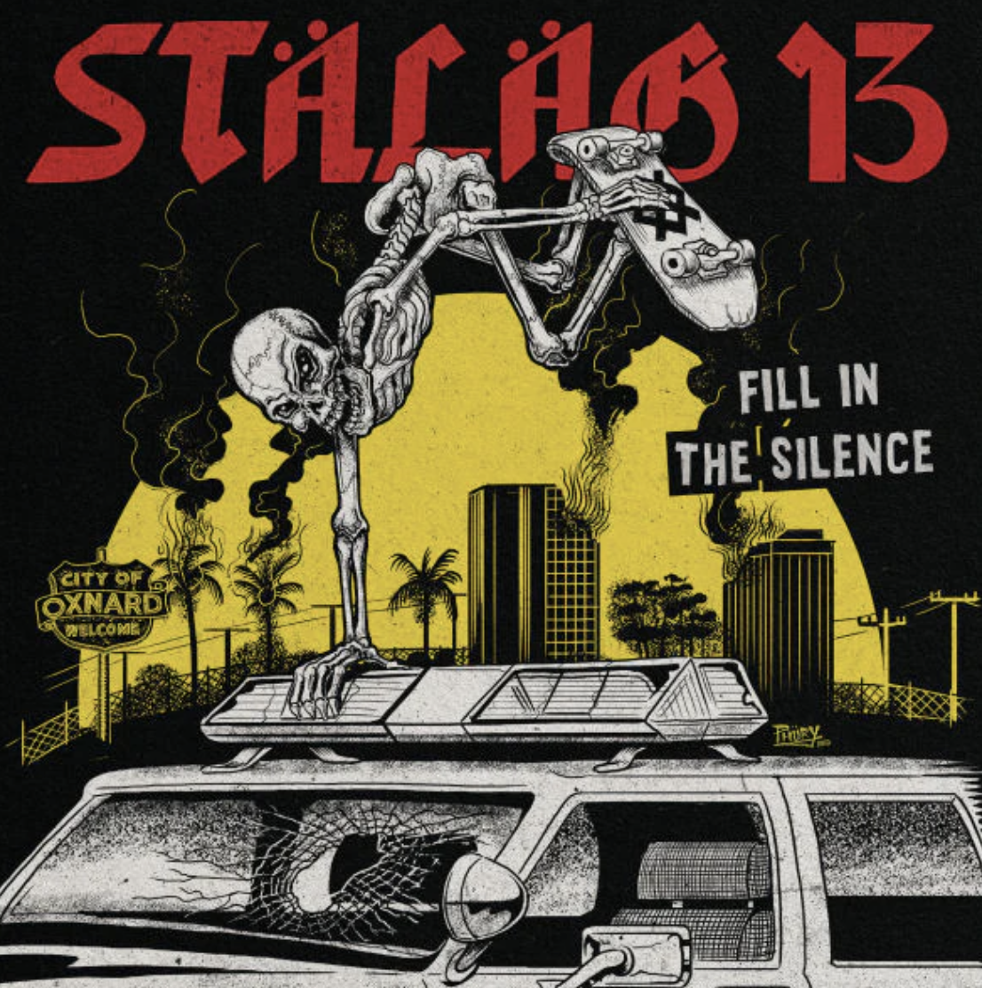 Stalag 13 ‎- Fill In The Silence LP